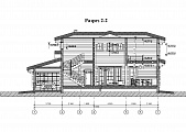 Двухэтажный дом ОБ-300-77